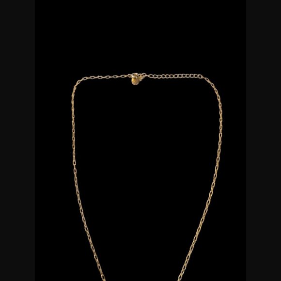 Sunstone Imports 14k Gold Plated Vintage Style Natural Pressed 1.5" Flower 20" - Picture 3 of 16